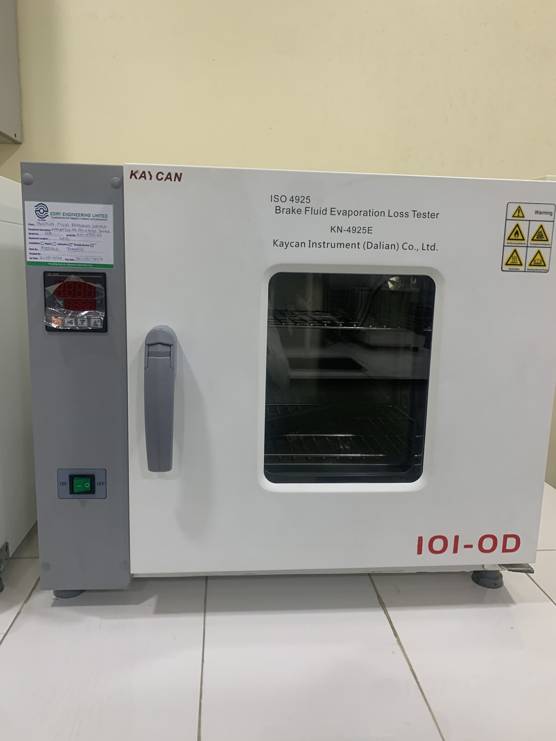 break fluid evaporation loss tester