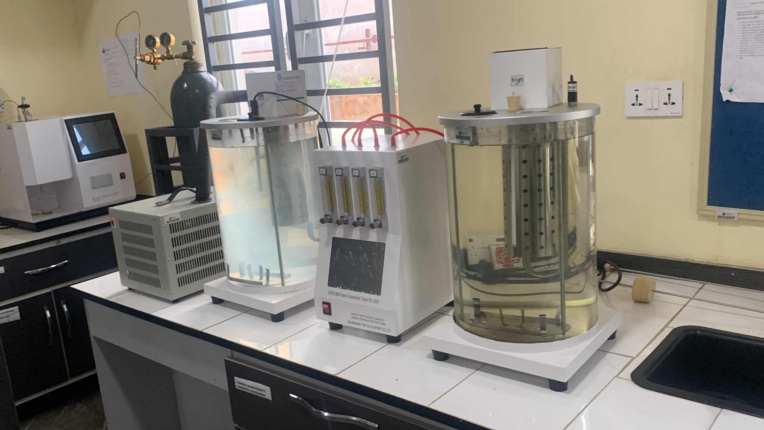foam characteristic tester