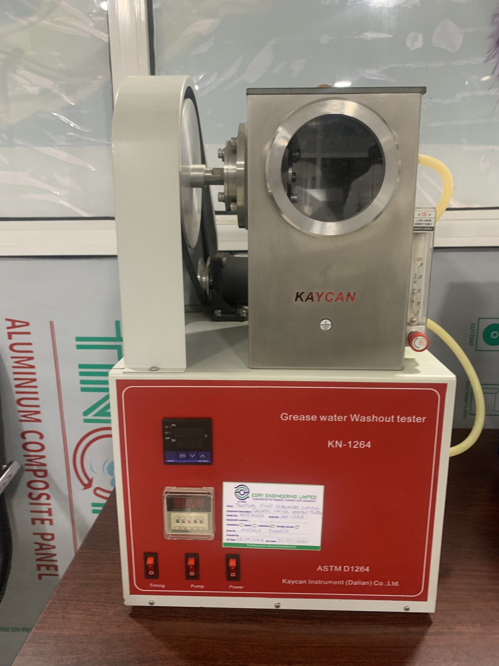 grease water washout tester